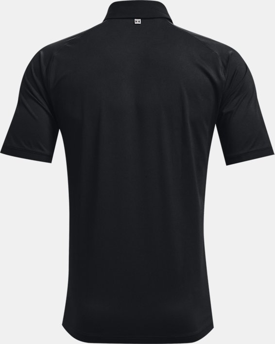 เสื้อโปโล UA Iso-Chill Solid สำหรับผู้ชาย in Black image number 5